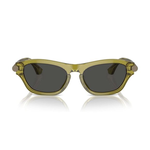 NEW BURBERRY UNISEX GREEN BE4430U 4118/87 SUNGLASSES BE4430U 411887 EYEWEAR